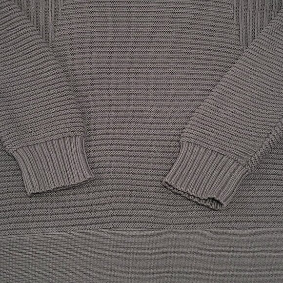 Vince Camuto High Neck Tunic Sweater Gray Size XS (runs large) - Picture 7 of 7